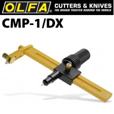 OLFA COMPASS CUTTER WITH RATCHET & 10 SPARE BLADES